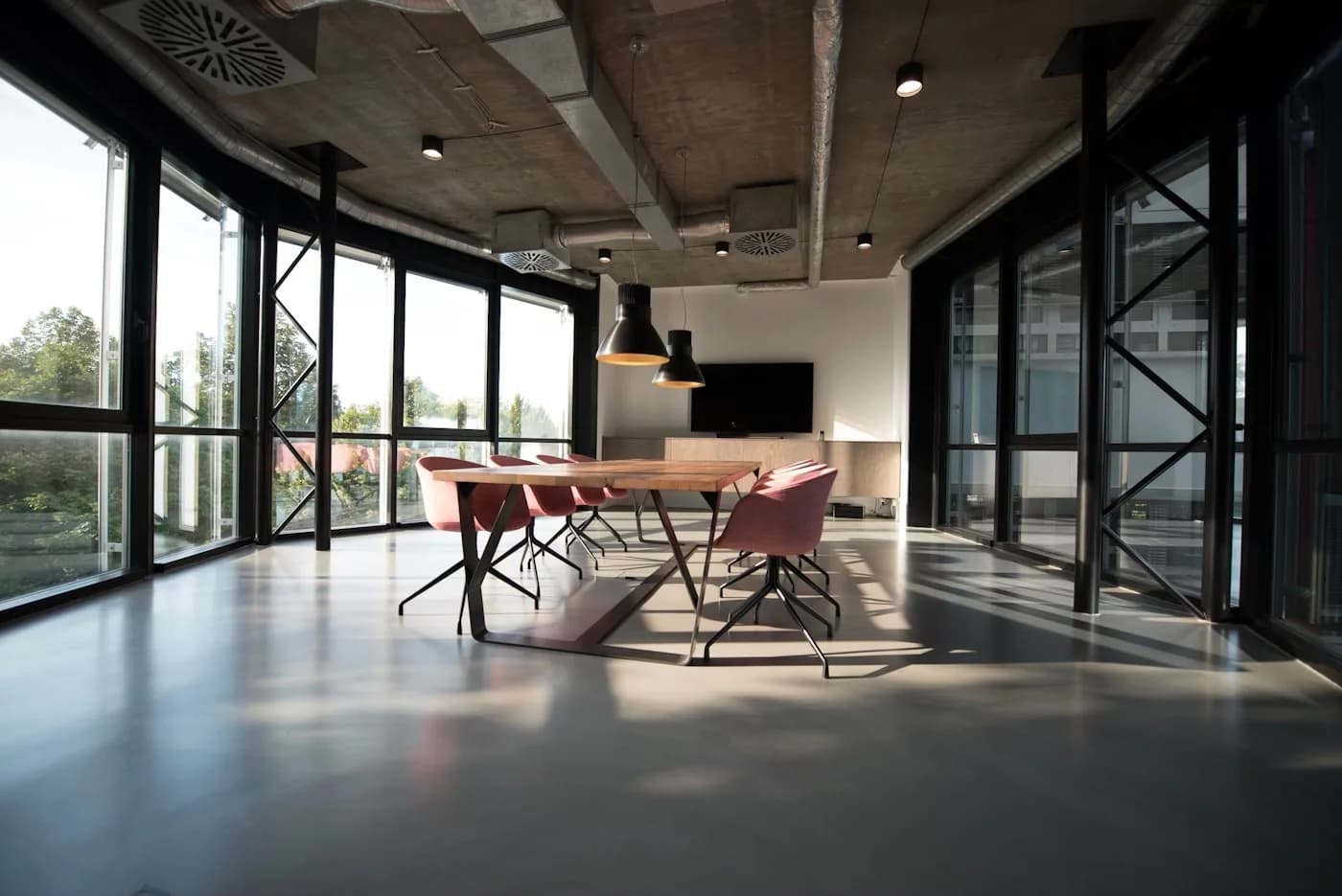 Sala de reunión vacía