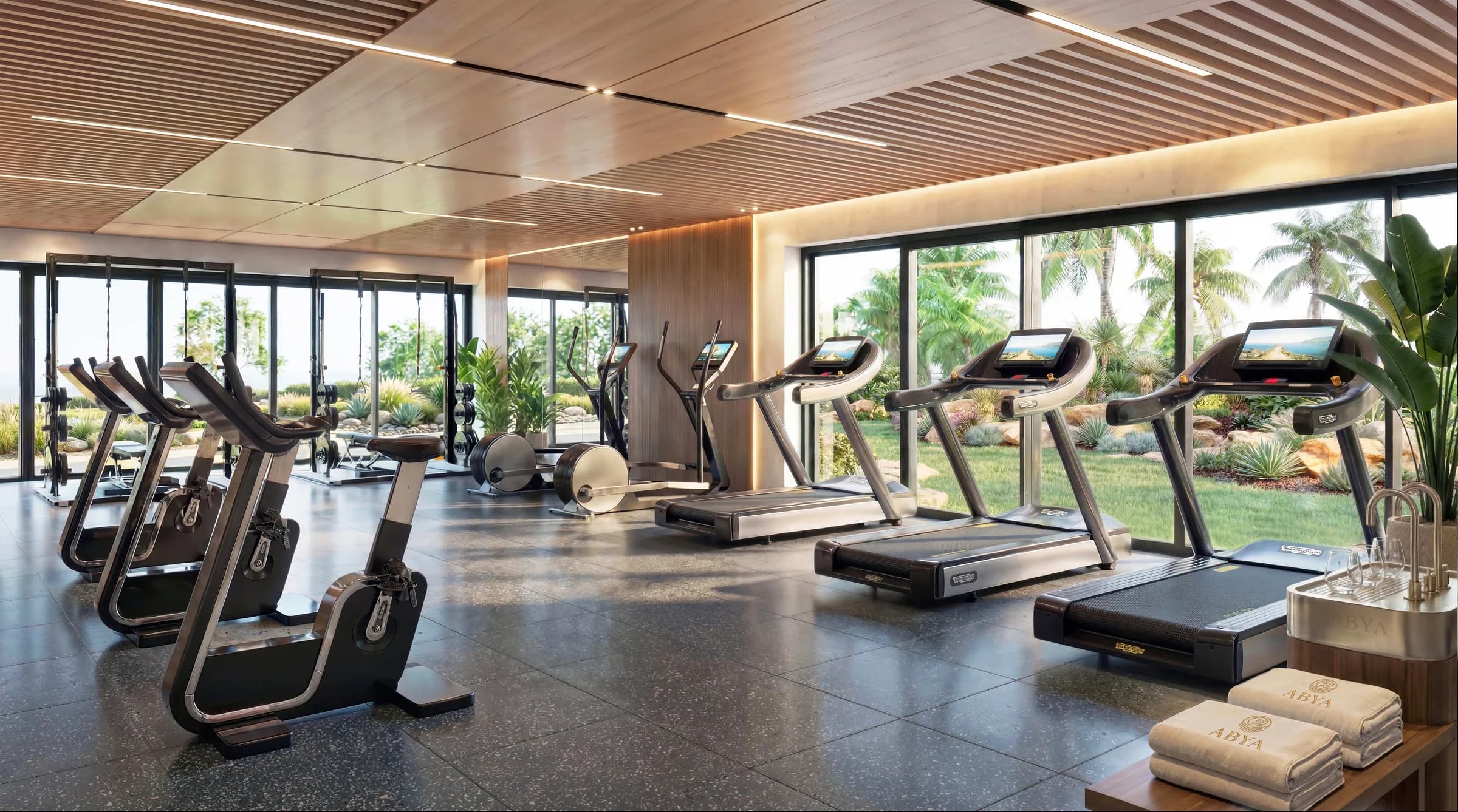 Gimnasio del edificio