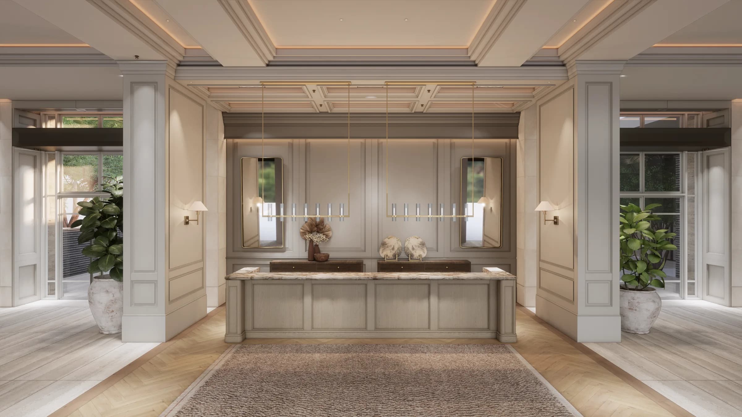 Lobby del edificio